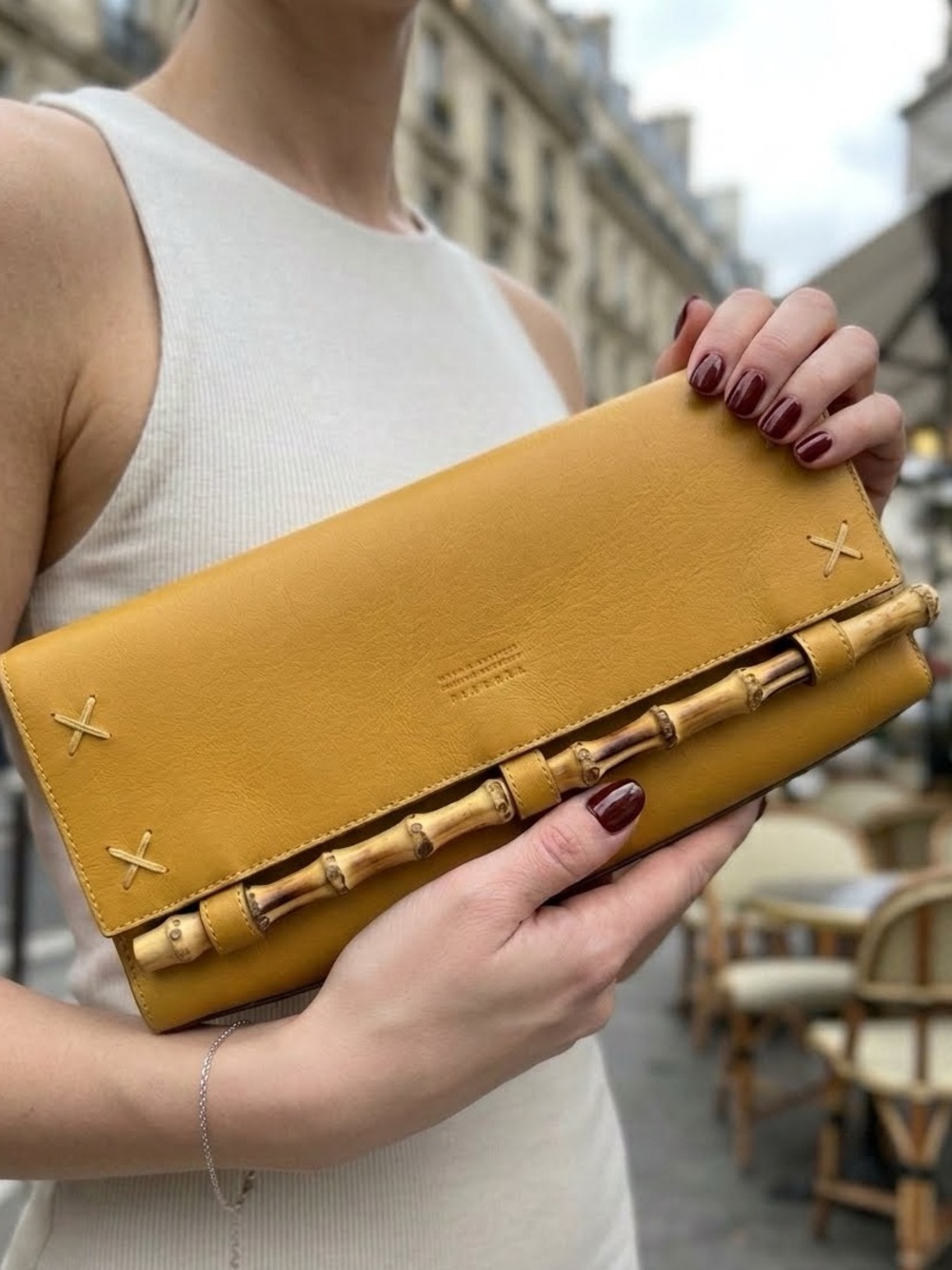 NWOT Claudia Firenze Clutch